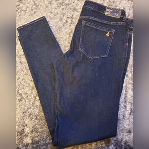 Volcom, skinny jeans, 13, worn once, dark blue, jeans,skater pants